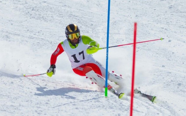 برتری کیادربندسری و احمدی در مرحله دوم اسکی آلپاین