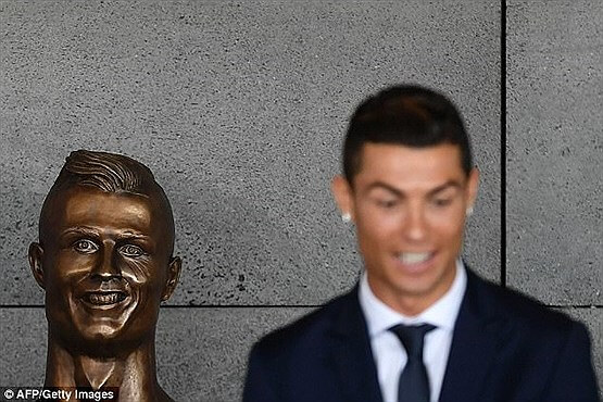 عکس/ با زشت‌ترین مجسمه فوتبالیست‌ها آشنا شوید