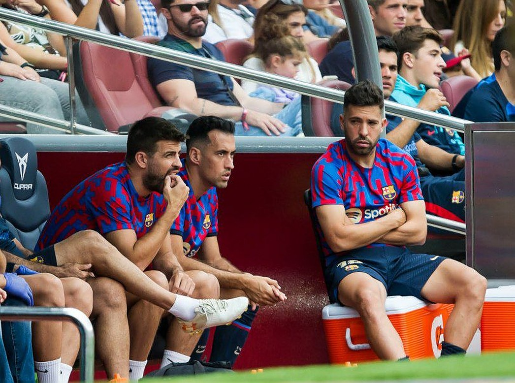 عکس/ تصویری عجیب از بازیکنان بارسلونا که خبرساز شد