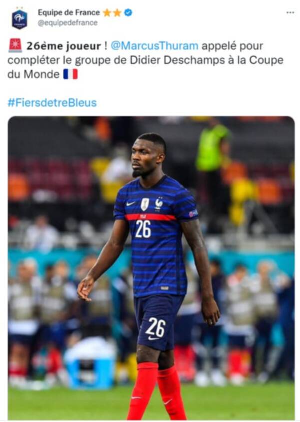 عکس/ اقدام عجیب فرانسه برای لیست جام جهانی!