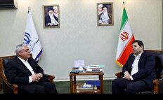 نشست صمیمانه اسکندری با وزیر ورزش و جوانان