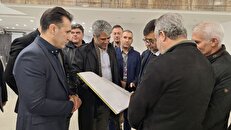 بازدید وزیر ورزش از سالن شمشیربازی شهیدکلاهدوز