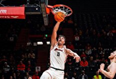 ادامه درخشش پارسا فلاح در NCAA بسکتبال آمریکا