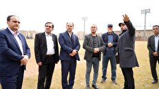 بازدید از استادیوم اختصاصی بیس بال کرج برای میزبانی مسابقات غرب آسیا