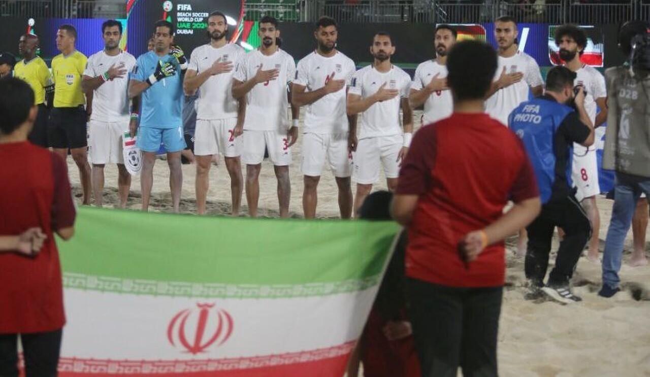 شکست تیم ملی فوتبال ساحلی ایران مقابل بلاروس در دومین بازی