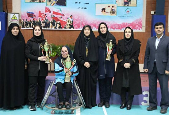 بوچیا زنان قهرمانی کشور| تیم خراسان رضوی قهرمان شد