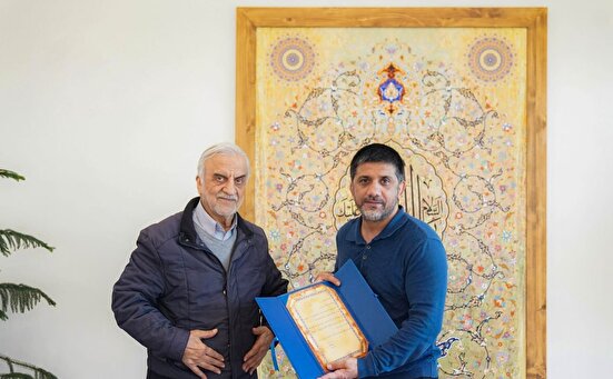 بازدید معاون اسبق ریاست جمهوری از فدراسیون کشتی