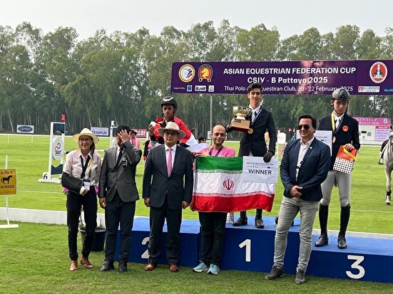 ایران همچنان می‌تازد؛ سوارکار کشورمان قهرمان کاپ آسیا شد