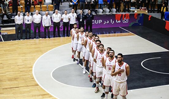 صعود تیم ملی بسکتبال ایران به کاپ آسیا