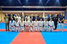 بازدید اسبقیان و محزون از اردوی تیم ملی کاراته