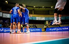 لیگ برتر والیبال| ارومیه قهرمان نیم فصل شد