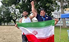یزدان اسلامی دومین طلای کاروان ایران را به ارمغان آورد