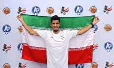 مهران سرفراز در دوی ۱۰ هزار متر به مدال نقره رسید 