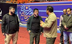 بازدید دبیر از محل برگزاری مرحله نهایی لیگ برتر کشتی آزاد