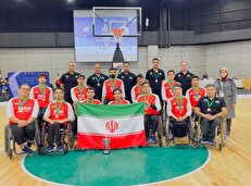 بازیکن بسکتبال با ویلچر ایرانی در بین برترین‌های آسیا و اقیانوسیه