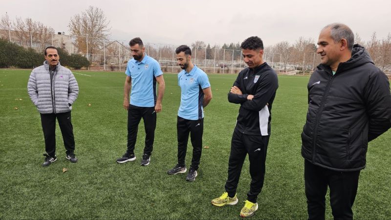 عکس| حضور بزرگان فوتسال جهان در نخستین تمرین شاگردان چمنیان