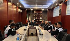 دیدار تیم ملی اعزامی تریال با رئیس فدراسیون دوچرخه‌سواری