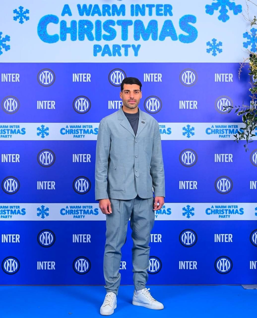 عکس| حضور ستاره ایرانی در جشن کریسمس نراتزوری