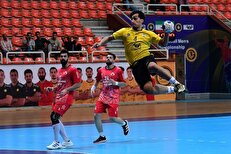 آغاز دوباره لیگ برتر هندبال مردان با برگزاری یک دیدار معوقه