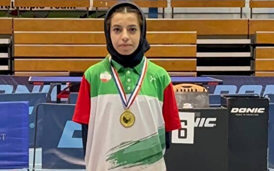 مسابقات پاراتنیس روی میز جهانی فیوچر ITTF- امان 2025/ مدال طلا بر گردن نمازی
