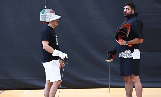 برگزاری اردوی تیم ملی شمشیربازی سابر مردان در تهران