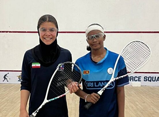 اسکواش جونیور سریلانکا؛ درخشش نمایندگان ایران با ۳مدال