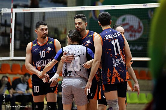 پایان حضور سایپا در لیگ برتر والیبال ایران + عکس