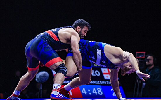 کشتی فرنگی زاگرب؛ اسکو به مرحله نیمه نهایی راه یافت