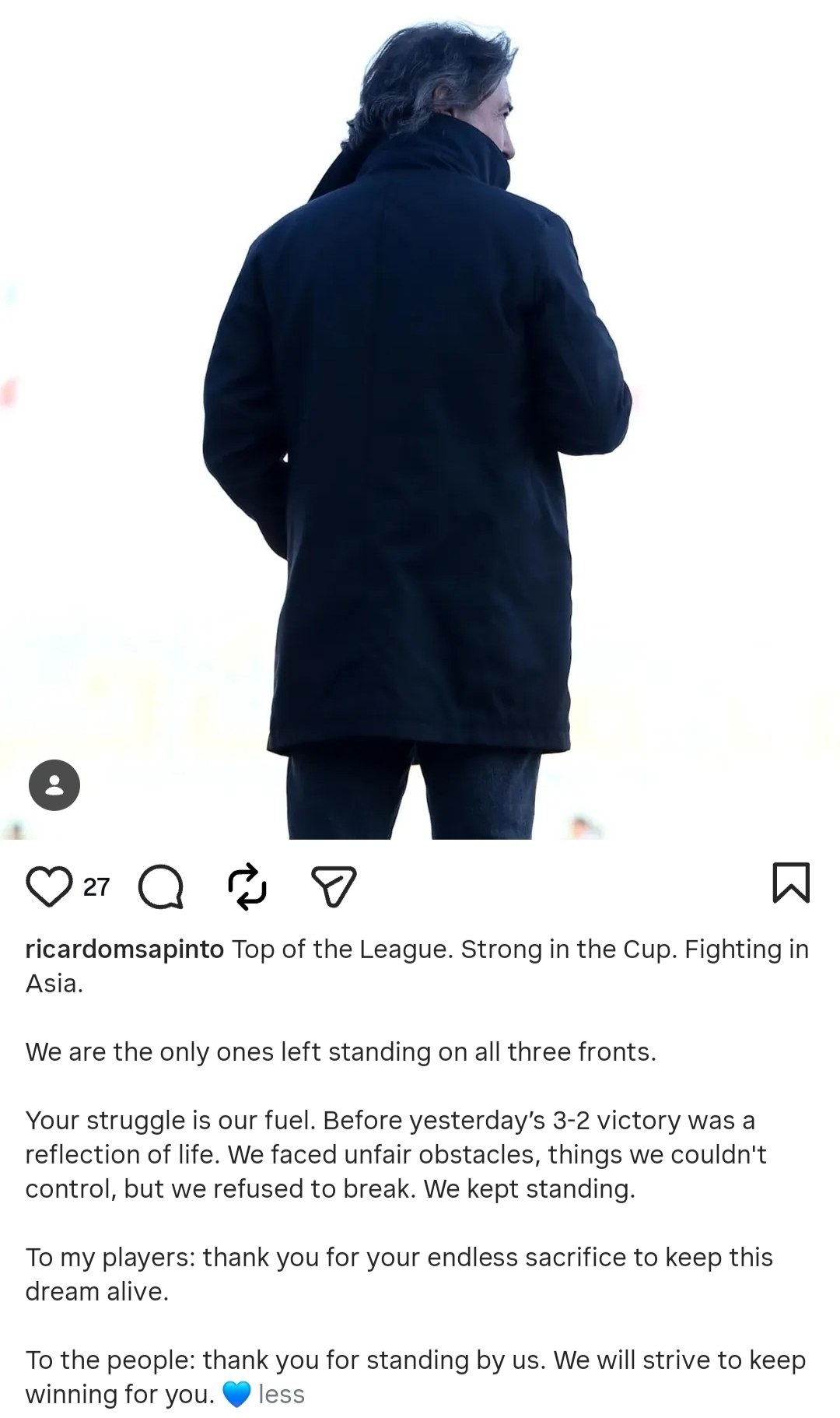 ساپینتو: رویا هنوز زنده است؛ ما می‌جنگیم + عکس