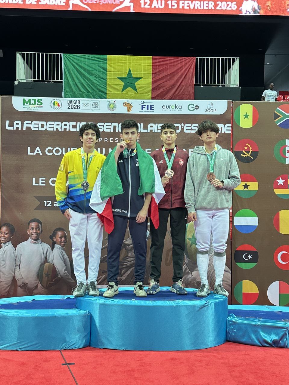 جام جهانی شمشیربازی نوجوانان؛ مدال طلای تاریخی مرادی