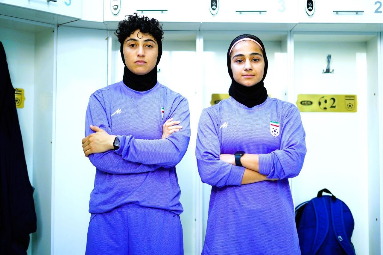 ستاره تیم فوتبال بانوان ایران: با مدعیان هم‌گروه هستیم+ فیلم