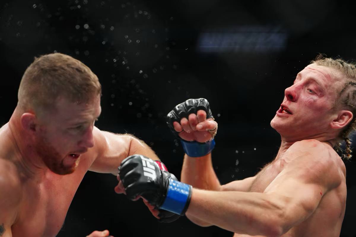 حمام خون در UFC؛ گیتجی، پیمبلت را شکست داد!