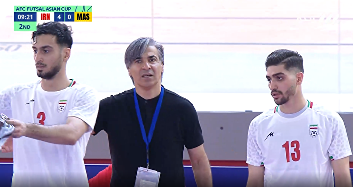 پیروزی آسان فوتسال ایران در اولین رقابت آسیایی؛ مالزی تنها یک فرصت داشت