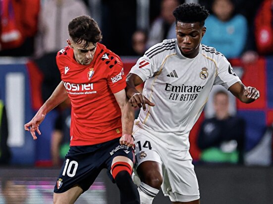 شکست غیرمنتظره رئال مادرید مقابل اوساسونا؛ همه‌چیز به نفع بارسلونا