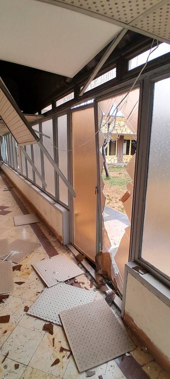 تخریب جدی فدراسیون تیراندازی در پی حملات وحشیانه آمریکا و رژیم صهیونیستی + عکس