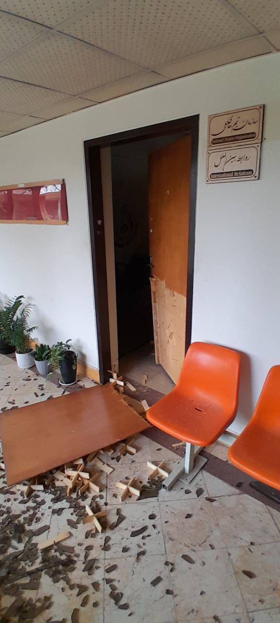 تخریب جدی فدراسیون تیراندازی در پی حملات وحشیانه آمریکا و رژیم صهیونیستی + عکس