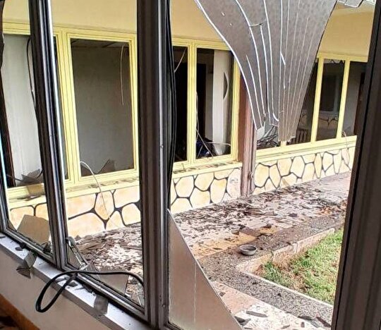 تخریب جدی فدراسیون تیراندازی در پی حملات وحشیانه آمریکا و رژیم صهیونیستی + عکس