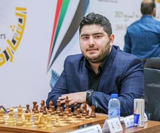 حضور مقصودلو در بخش استادان بین‌المللی شطرنج پراگ+ عکس