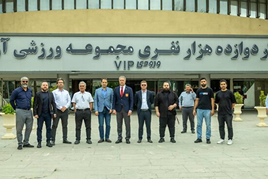 بازدید نایب رئیس فدراسیون اسکی روسیه از سالن 12 هزار نفری آزادی