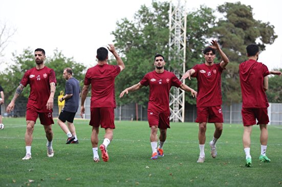 تمرین سه‌شنبه پرسپولیس برگزار شد