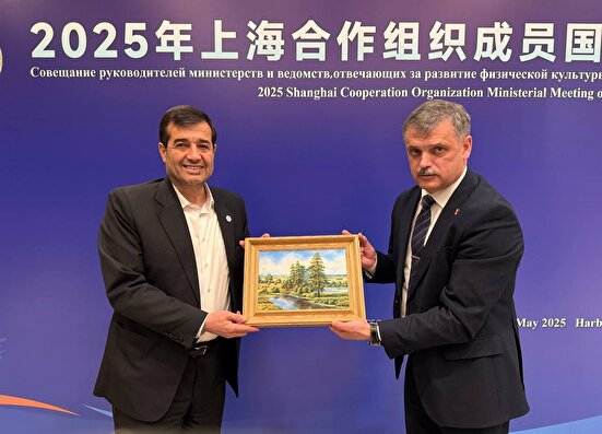 دیدار جداگانه وزیر ورزش با همتای بلاروسی و معاون وزیر روسیه