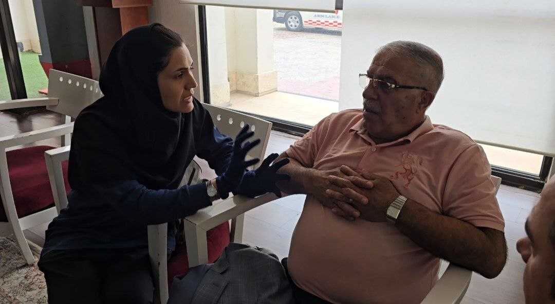 عکس| پیشکسوت فوتبال ایران زیر نظر پزشک تیم ملی عکس| پیشکسوت فوتبال ایران زیر نظر پزشک تیم ملی