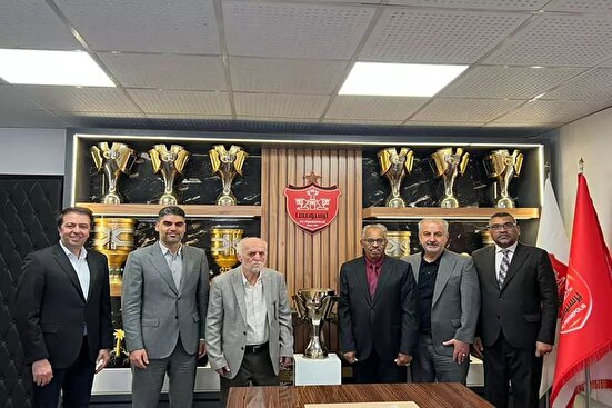 دیدار سفیر سودان با مدیر عامل پرسپولیس