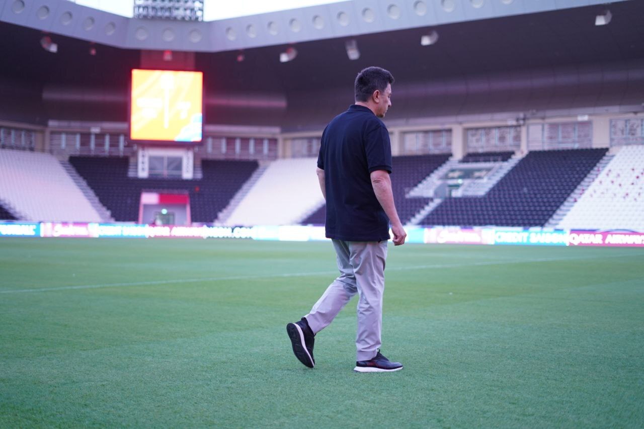 بازدید قلعه‌نویی از زمین ورزشگاه السد