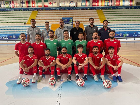 پیروزی تیم ملی فوتسال ناشنوایان ایران مقابل ایتالیا