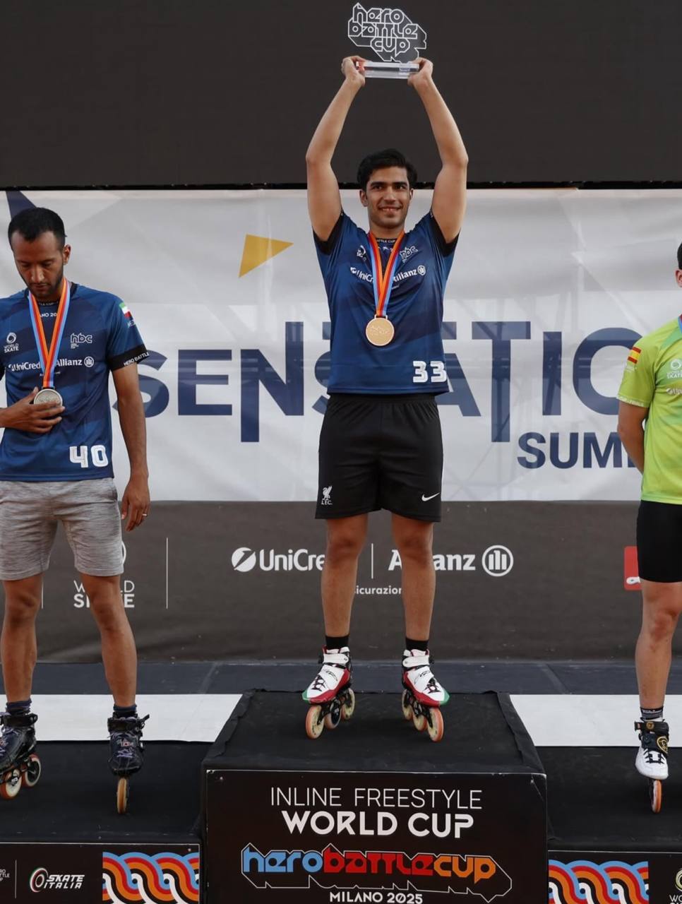 اختصاصی////سواری: سطح مسابقات جهانی اسکیت بالا بود/ تجهیزات را خودم تامین می‌کنم