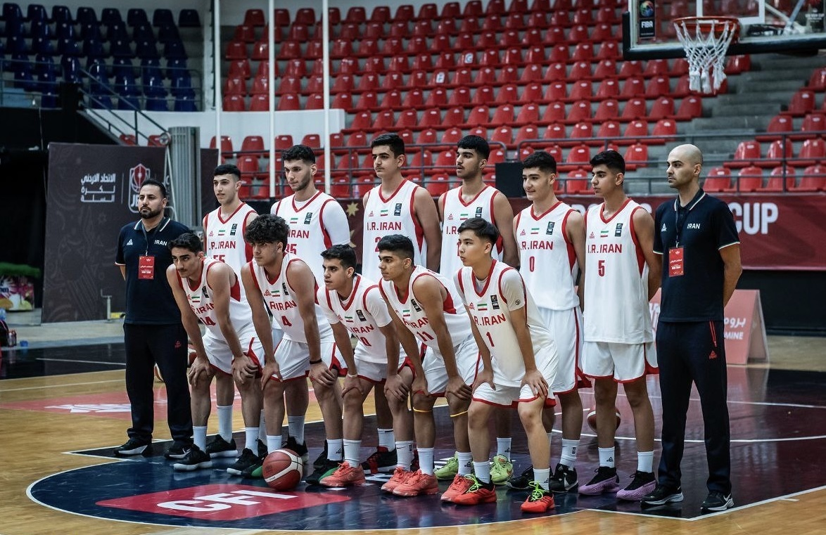 مسابقات غرب آسیا اردن؛ شکست تیم بسکتبال زیر ۱۶ سال ایران مقابل لبنان