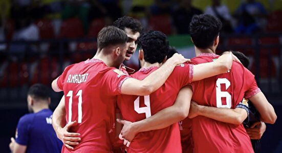والیبال نوجوانان جهان؛ صعود ایران به یک چهارم نهایی با غلبه بر بلژیک