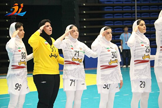 دختران هندبال ایران در جایگاه پنجم آسیا