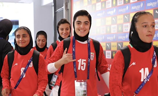 پیروزی قاطع دختران فوتبال ایران برابر گوام